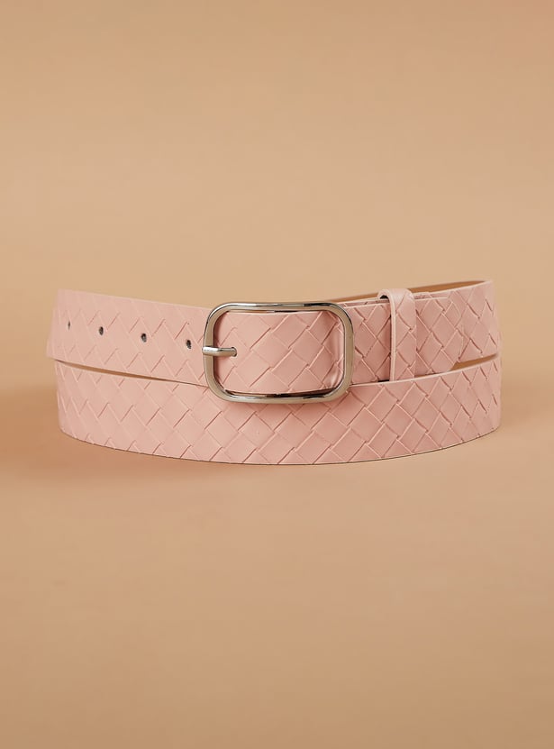 GINGER Basket Weave Belt