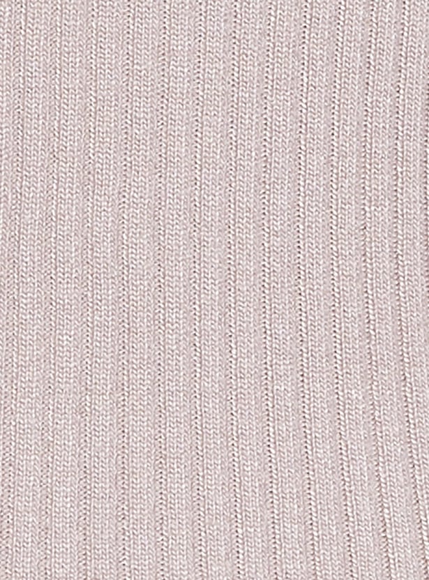 GINGER Ribbed Full Sleeves Top