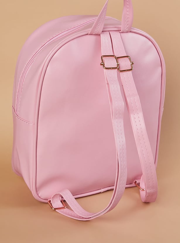 GINGER Rainbow Applique Backpack