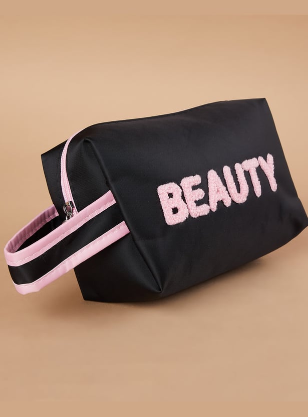 GINGER Appliqued Vanity Pouch