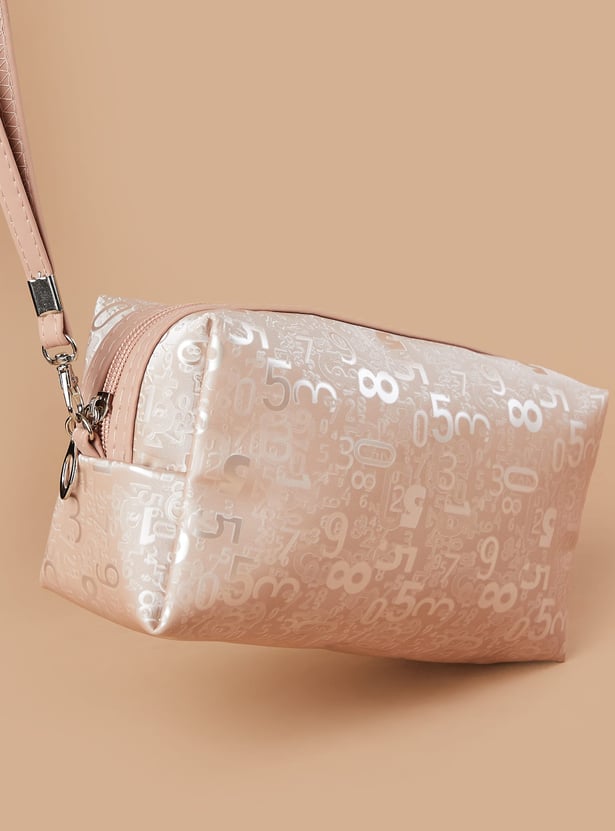 GINGER Embossed Vanity Pouch