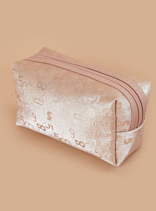 GINGER Embossed Vanity Pouch