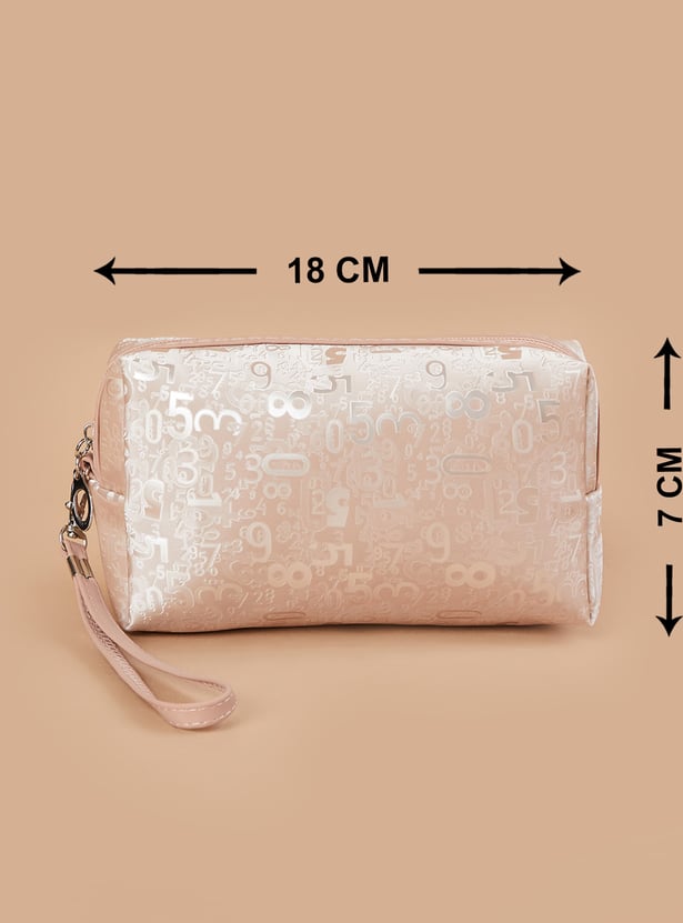 GINGER Embossed Vanity Pouch