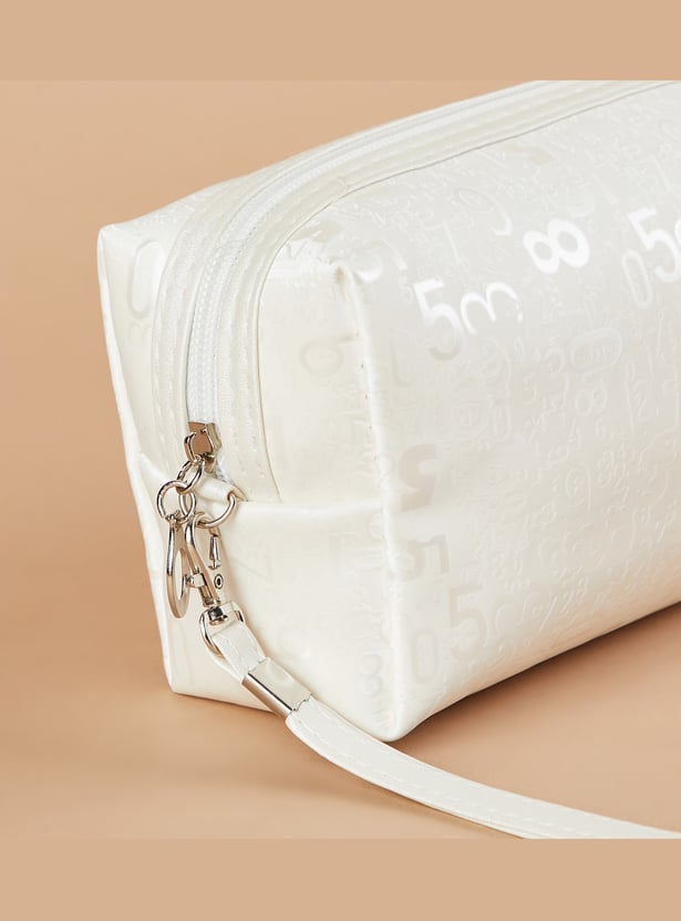 GINGER Embossed Vanity Pouch