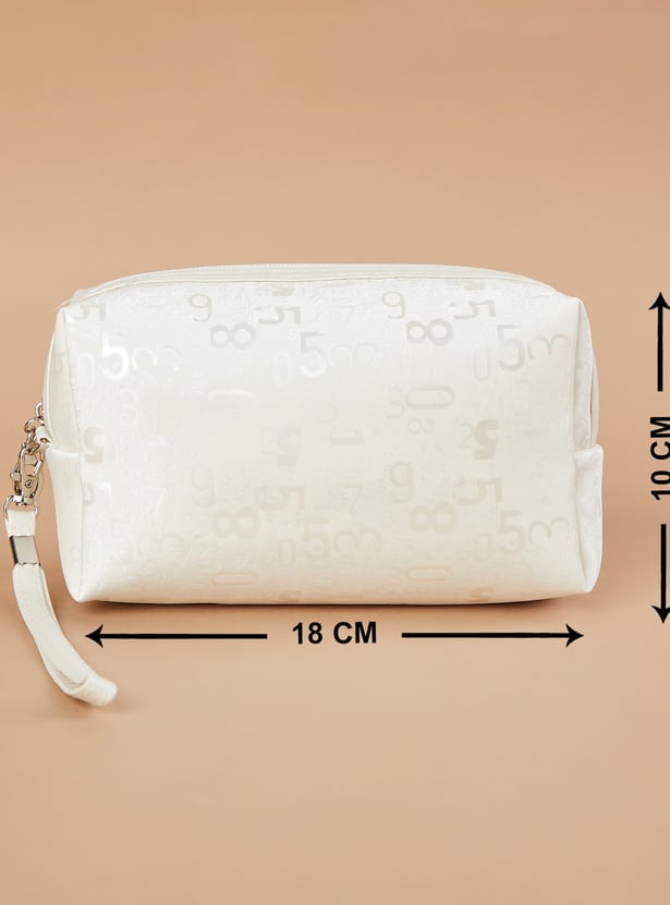 GINGER Embossed Vanity Pouch