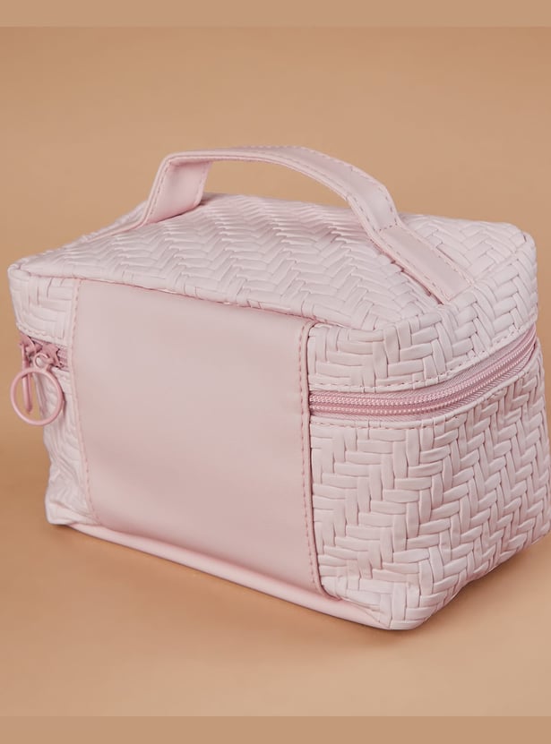 GINGER Textured Vanity Case