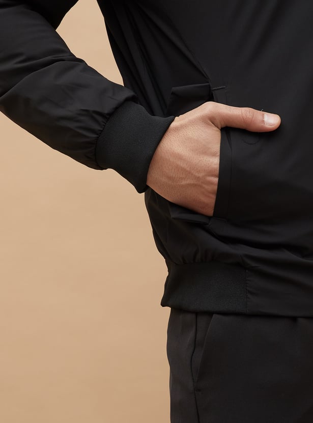 Buy CODE Solid Jacket from CODE at just INR 3999.0