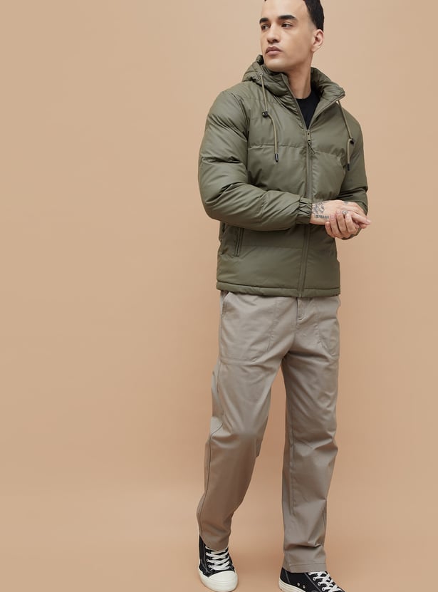 FORCA Quilted Hooded Jacket