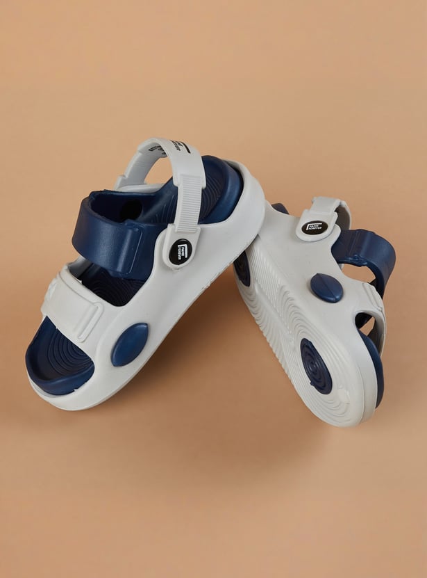FAME FOREVER Boys Colourblock Dual Strap Sandals