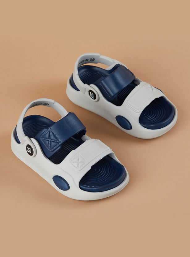 FAME FOREVER Boys Colourblock Dual Strap Sandals