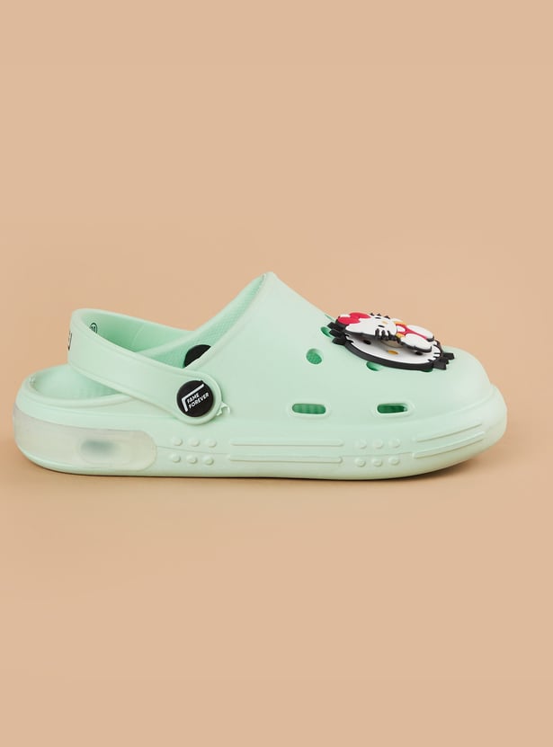 FAME FOREVER Boys Hello Kitty Charm Clogs