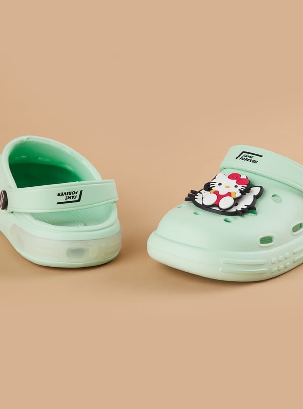FAME FOREVER Boys Hello Kitty Charm Clogs