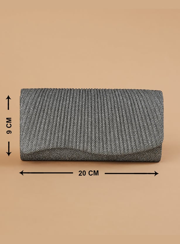 CODE Metallic Envelope Clutch