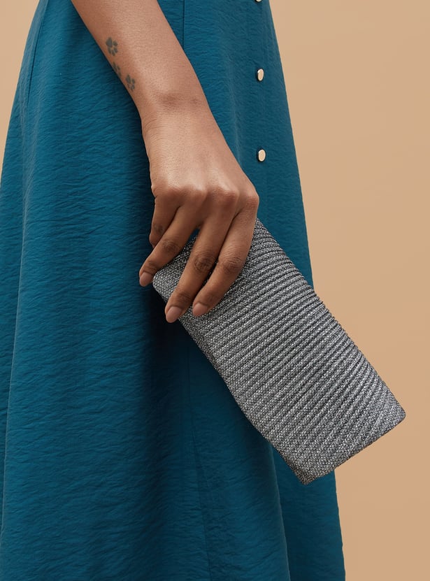 CODE Metallic Envelope Clutch