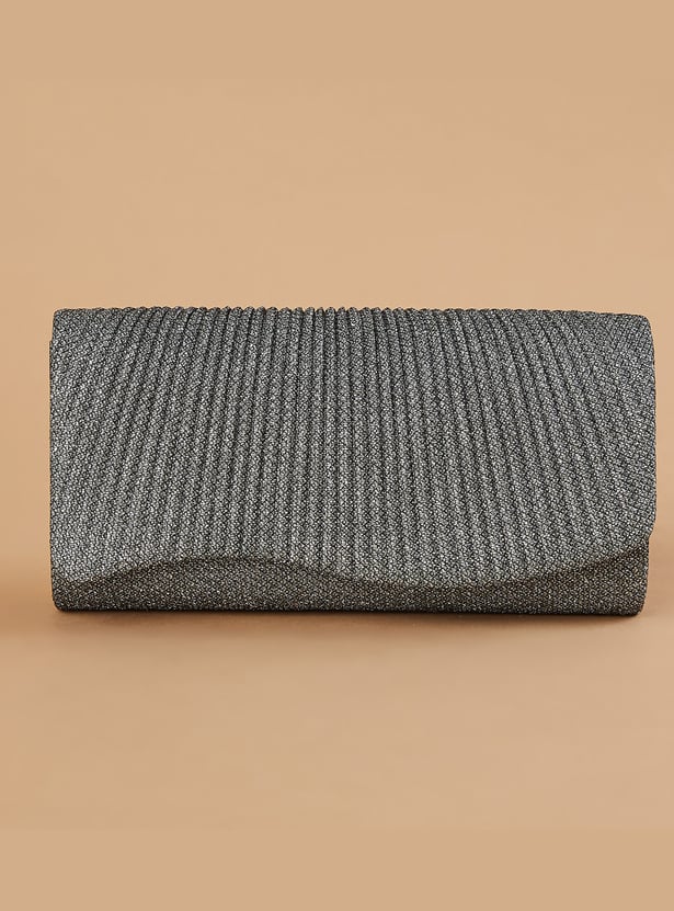 CODE Metallic Envelope Clutch