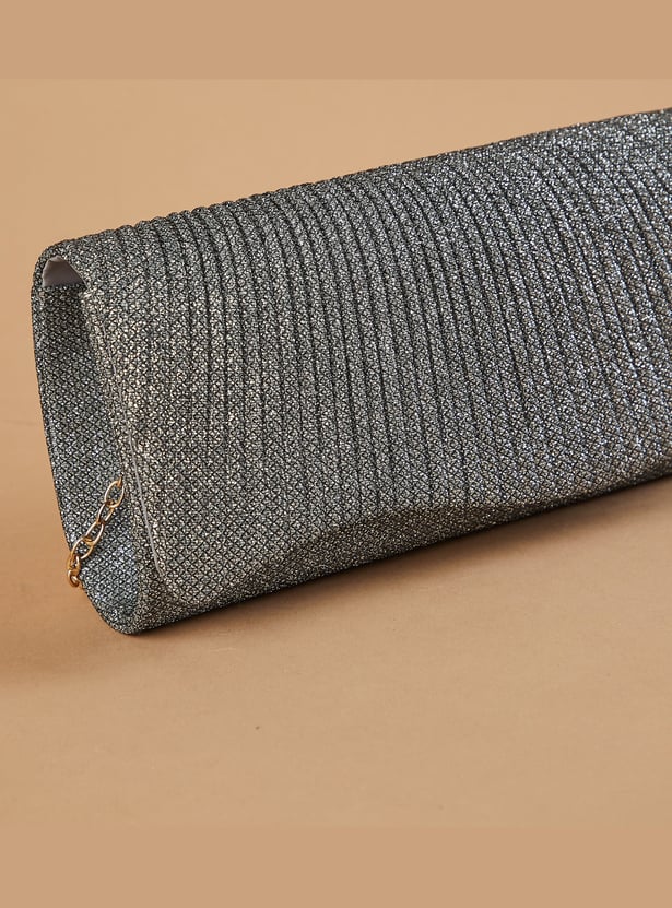 CODE Metallic Envelope Clutch