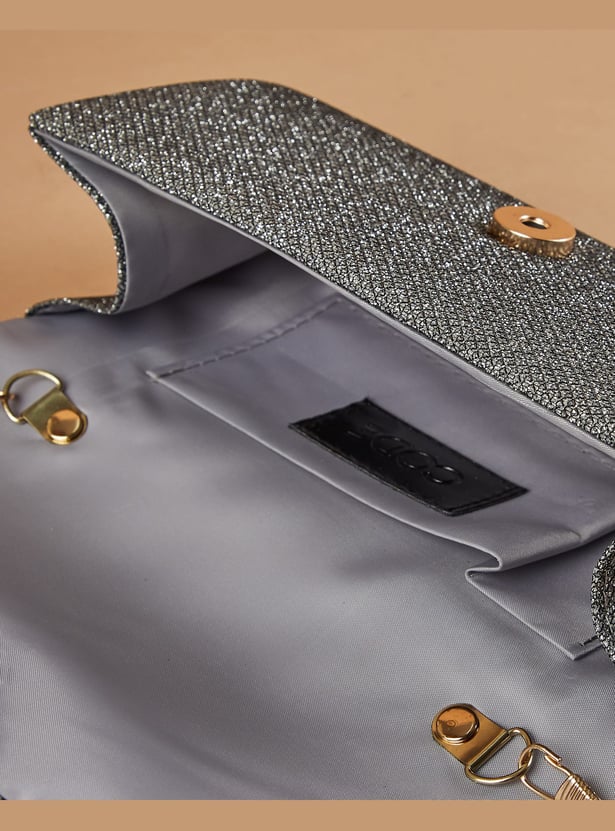 CODE Metallic Envelope Clutch