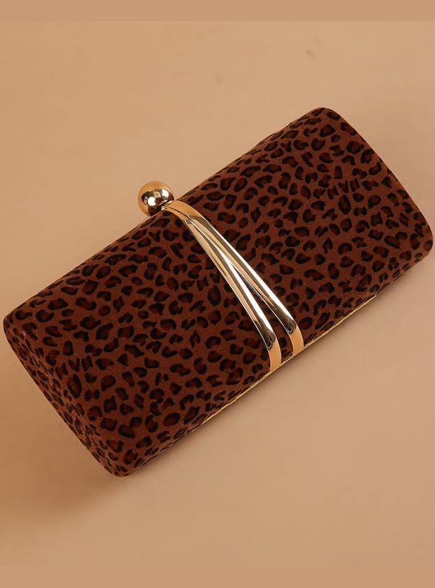 CODE Animal Printed Clutch