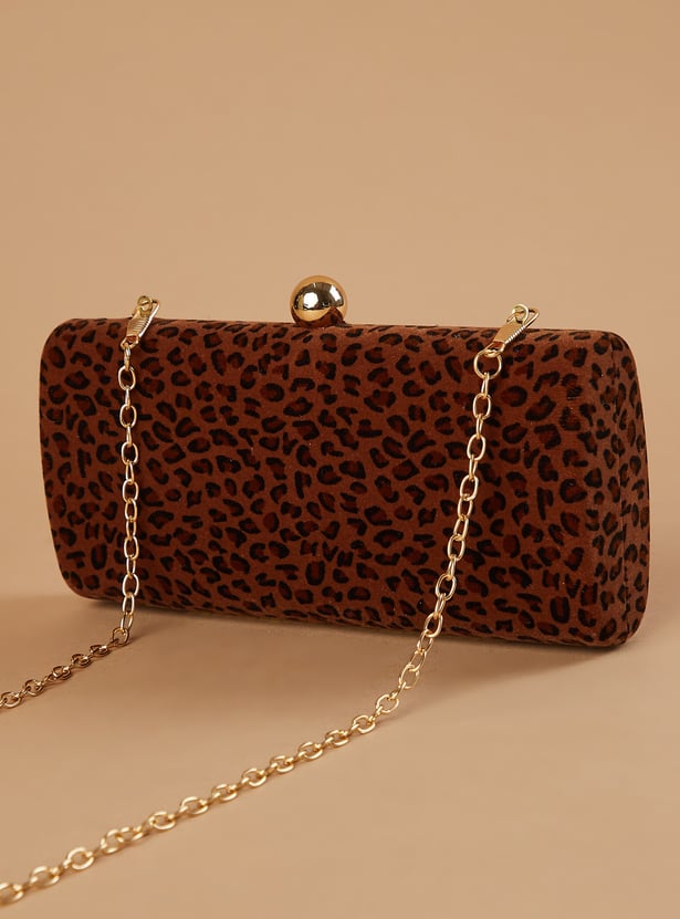 CODE Animal Printed Clutch