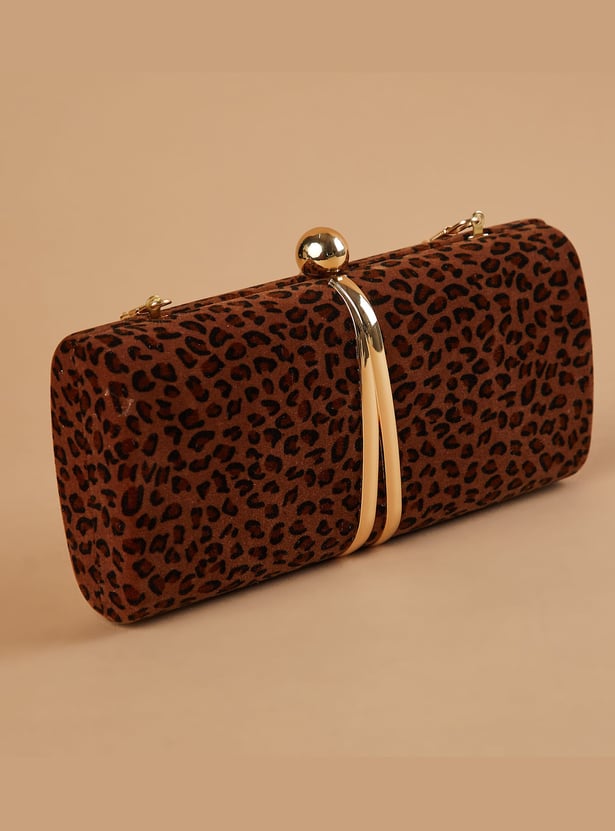 CODE Animal Printed Clutch