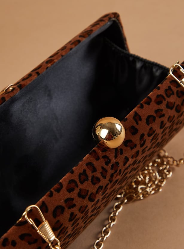 CODE Animal Printed Clutch