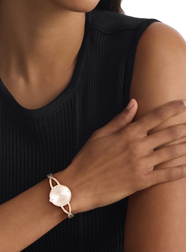 CALVIN KLEIN Sculpted Embrace Embellished Analog Watch - 25100116