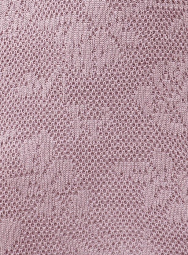 MELANGE Knit Winter Straight Kurta