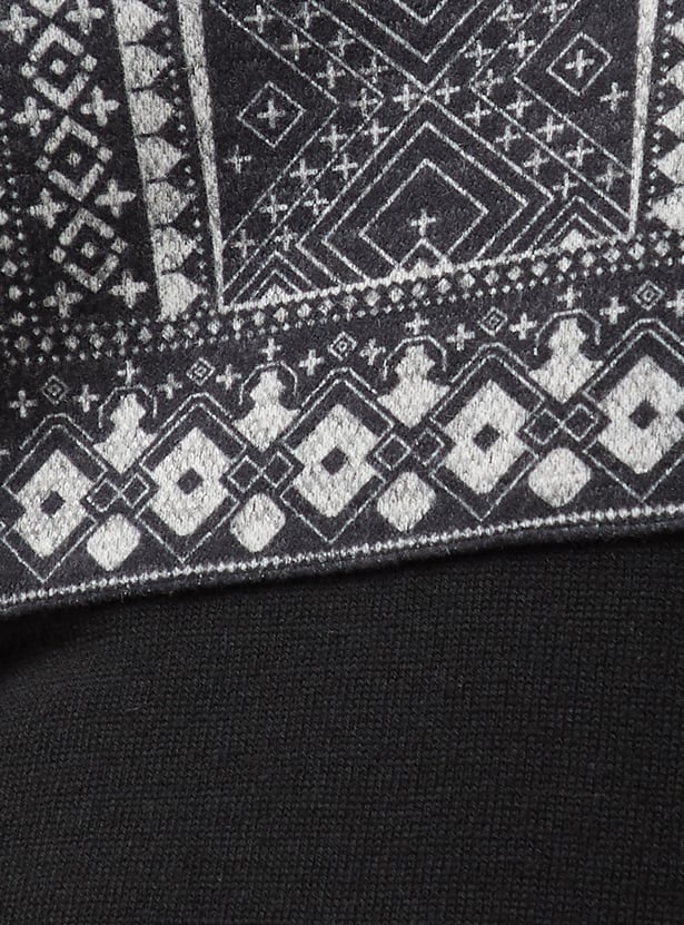 MELANGE Embroidered Straight Winter Kurta