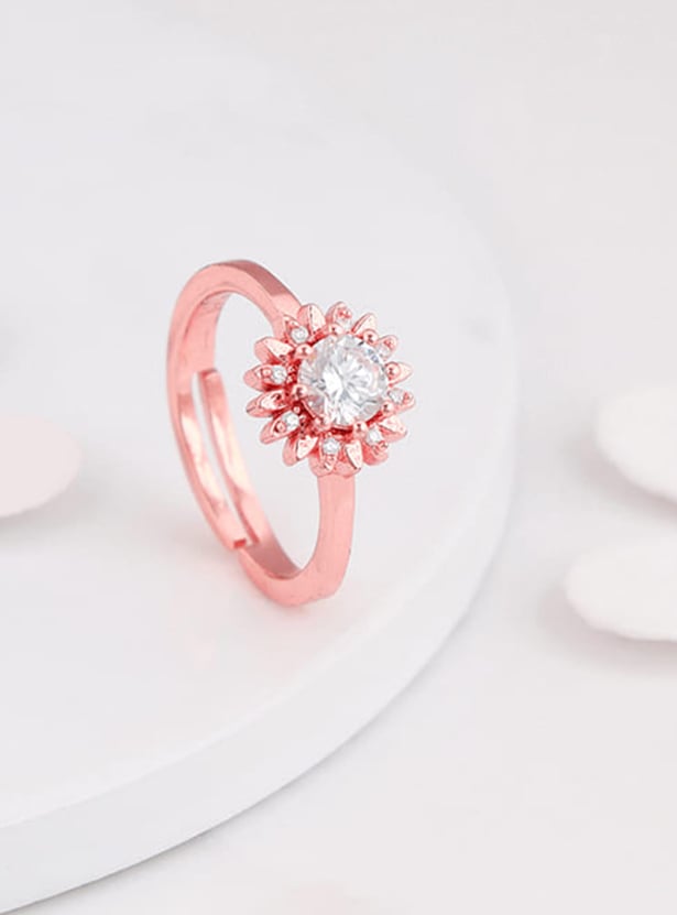 GIVA Radiant Sunshine Sterling Silver Ring
