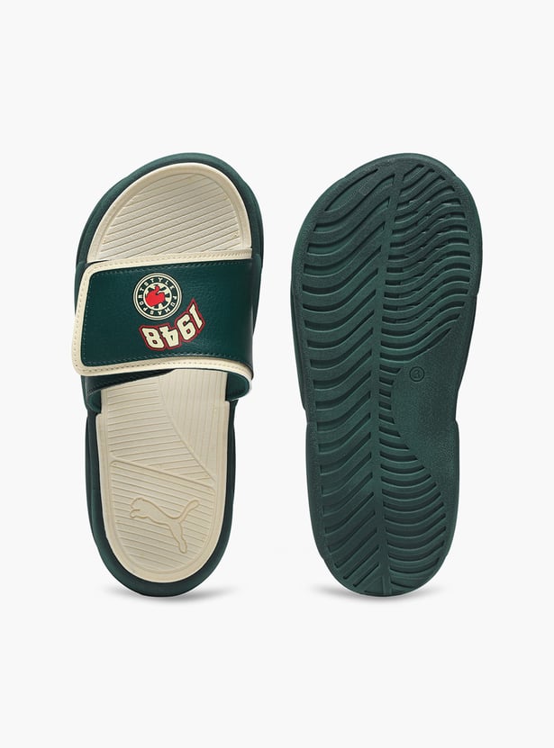 PUMA Boys Printed Sliders