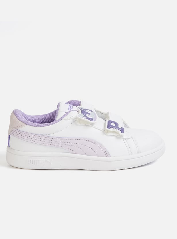 PUMA Girls Smash Dynoblast Sneakers