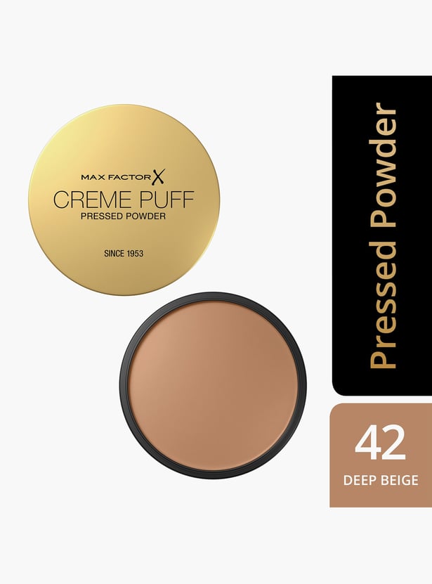MAX FACTOR Creme Puff Pressed Powder - 42 Deep Beige - 14g