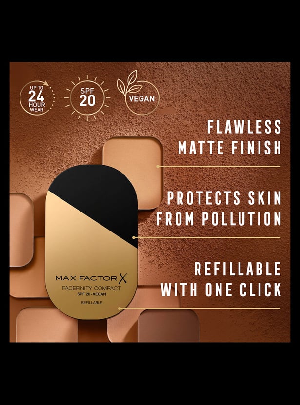 MAX FACTOR Facefinity Compact Foundation - 002 Ivory - 10g