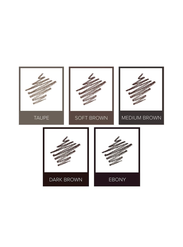 ANASTASIA BEVERLY HILLS Frozen & Fuller Looking Brow Trio Kit - Dark Brown - 0.1ml + 0.04ml + 4.5 ml