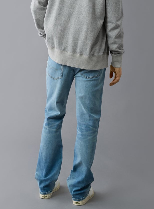 AMERICAN EAGLE Washed Straight Fit Jeans