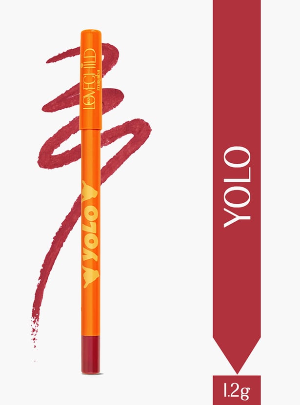 LOVECHILD MASABA Passport Pucker Lip Booster Matte Liner - Yolo (Crimson) - 1.2g