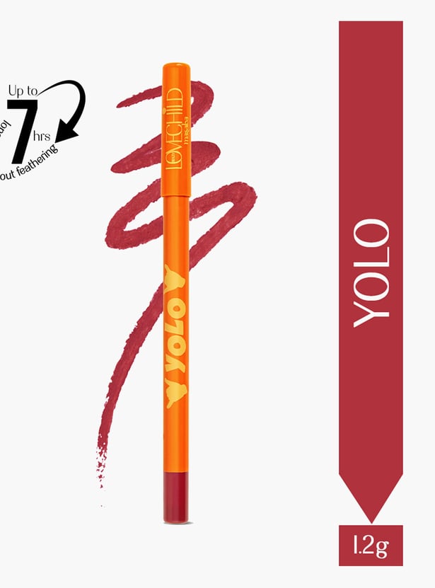 LOVECHILD MASABA Passport Pucker Lip Booster Matte Liner - Yolo (Crimson) - 1.2g
