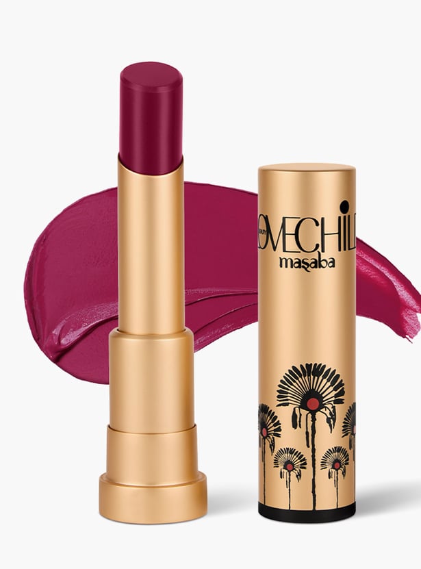LOVECHILD MASABA Cloud Crush Lush Creme Lipstick - Dusky Hot (Plum) - 3.5g