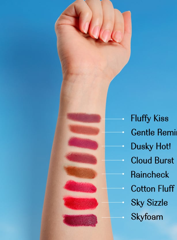 LOVECHILD MASABA Cloud Crush Lush Creme Lipstick - Dusky Hot (Plum) - 3.5g