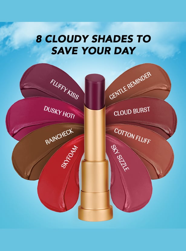 LOVECHILD MASABA Cloud Crush Lush Creme Lipstick - Dusky Hot (Plum) - 3.5g