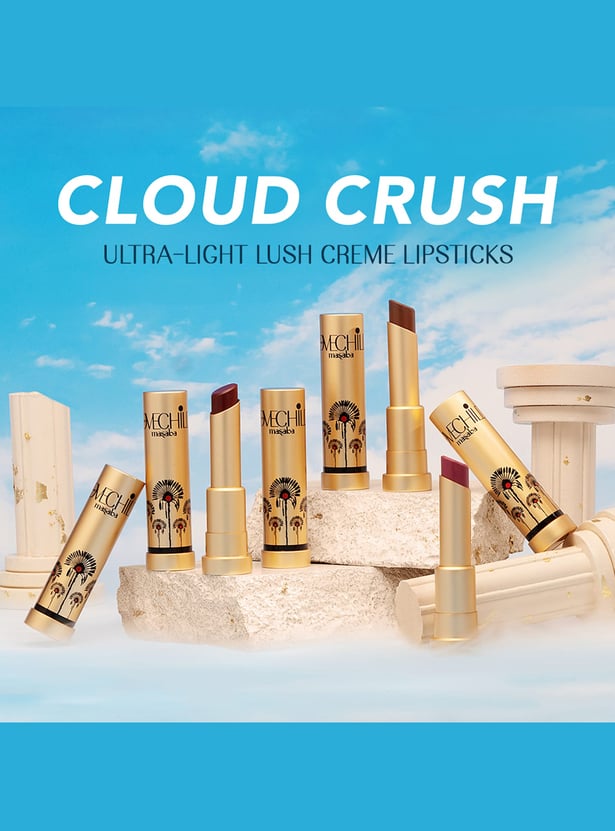LOVECHILD MASABA Cloud Crush Lush Creme Lipstick - Dusky Hot (Plum) - 3.5g