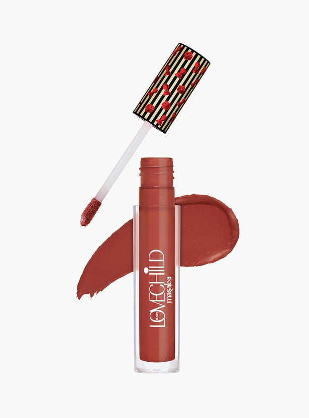 LOVECHILD MASABA Game On! Mad Matte Liquid Lipstick - 10 Get Rollin (Brick Nude) - 5ml