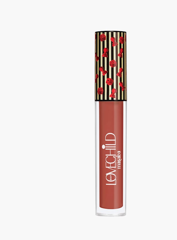 LOVECHILD MASABA Game On! Mad Matte Liquid Lipstick - 10 Get Rollin (Brick Nude) - 5ml