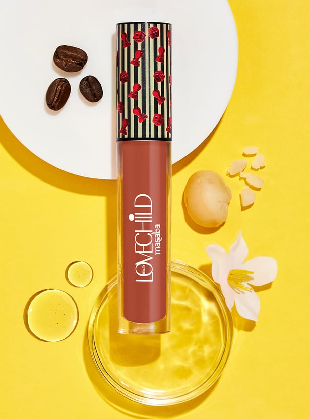LOVECHILD MASABA Game On! Mad Matte Liquid Lipstick - 10 Get Rollin (Brick Nude) - 5ml