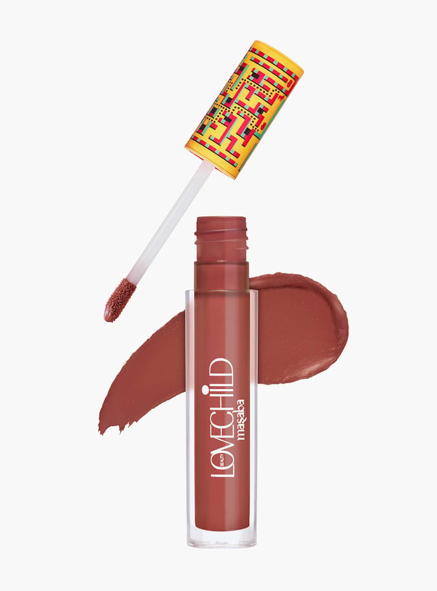 LOVECHILD MASABA Game On! Mad Matte Liquid Lipstick - 11 Clear The Lane (Nude Pink) - 5ml