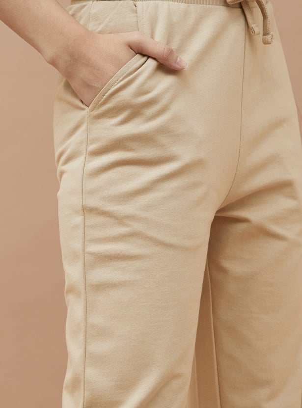 FAME FOREVER Solid Elasticated Joggers
