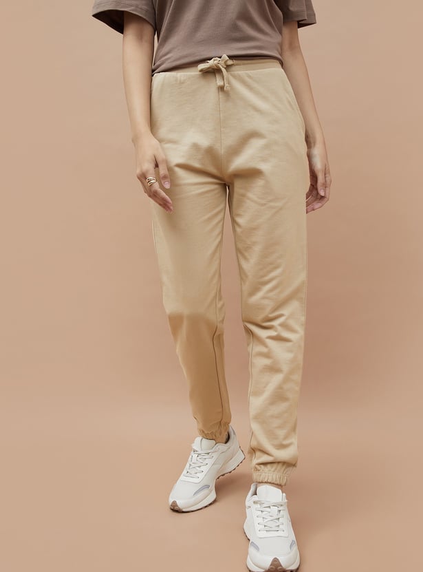 FAME FOREVER Solid Elasticated Joggers