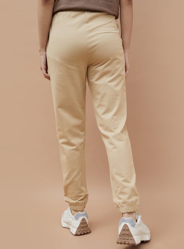 FAME FOREVER Solid Elasticated Joggers