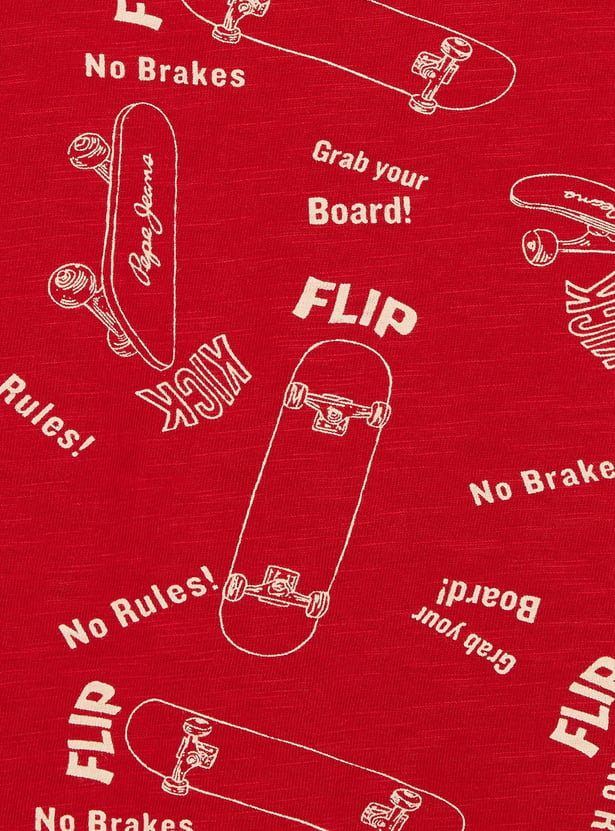 PEPE JEANS Boys Graphic Print T-shirt