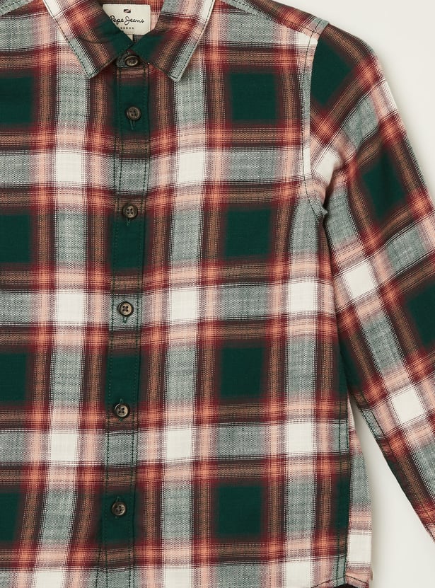 PEPE JEANS Checked Regular Fit Shirt
